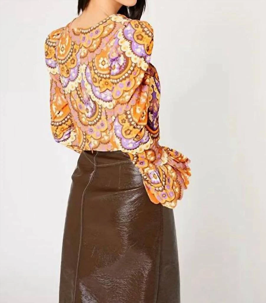 Manoush Manoush - Printed Cropped Blouse 2