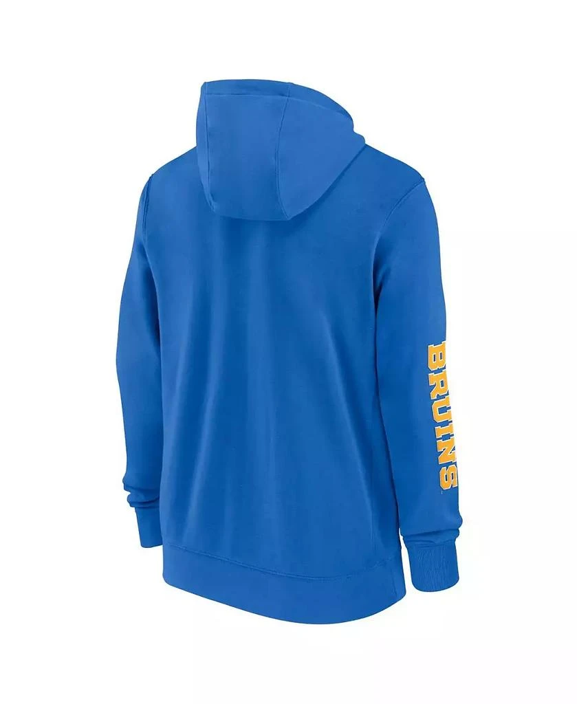 Jordan Men's Light Blue UCLA Bruins 2024 Sideline Full-Zip Hoodie 2