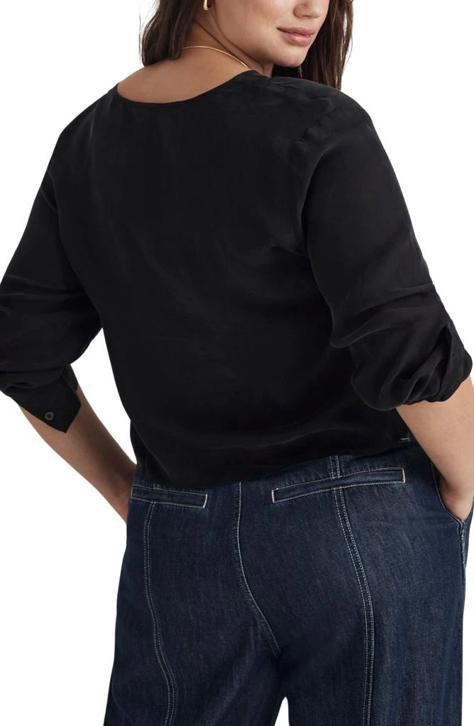 Madewell Brushed Ruched Top 4