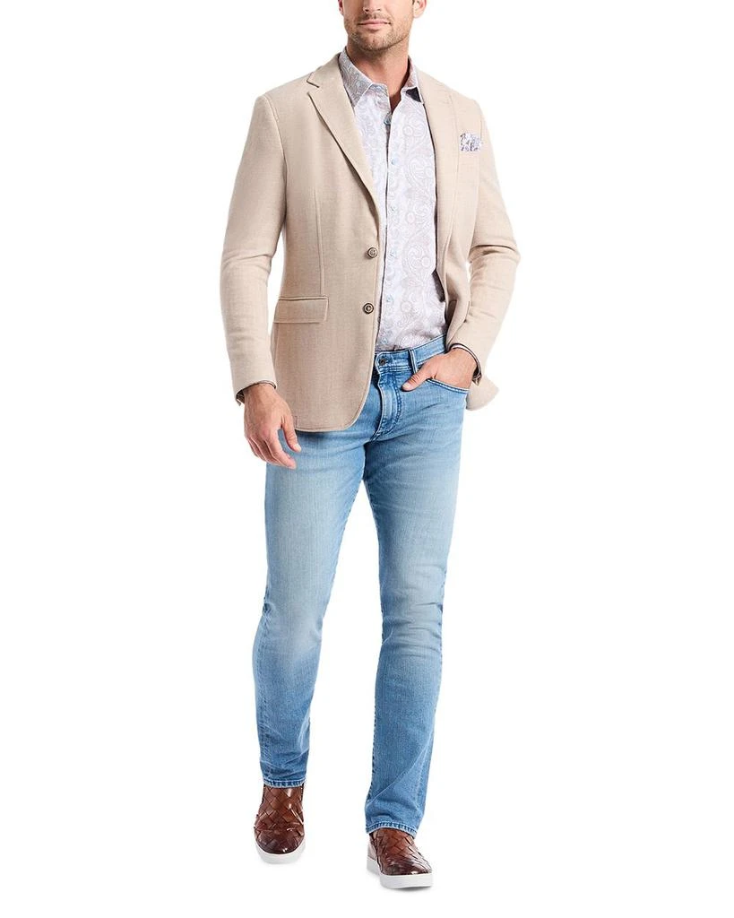 Robert Graham Jetset Woven Sport Coat & Drawstring Hoodie 3