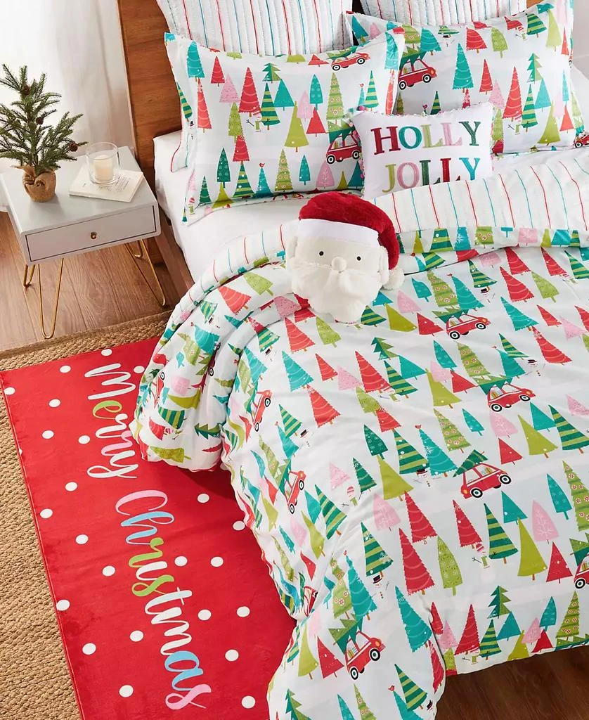 Levtex Merry Bright Holly Jolly Reversible 3-Pc. Comforter Set 2