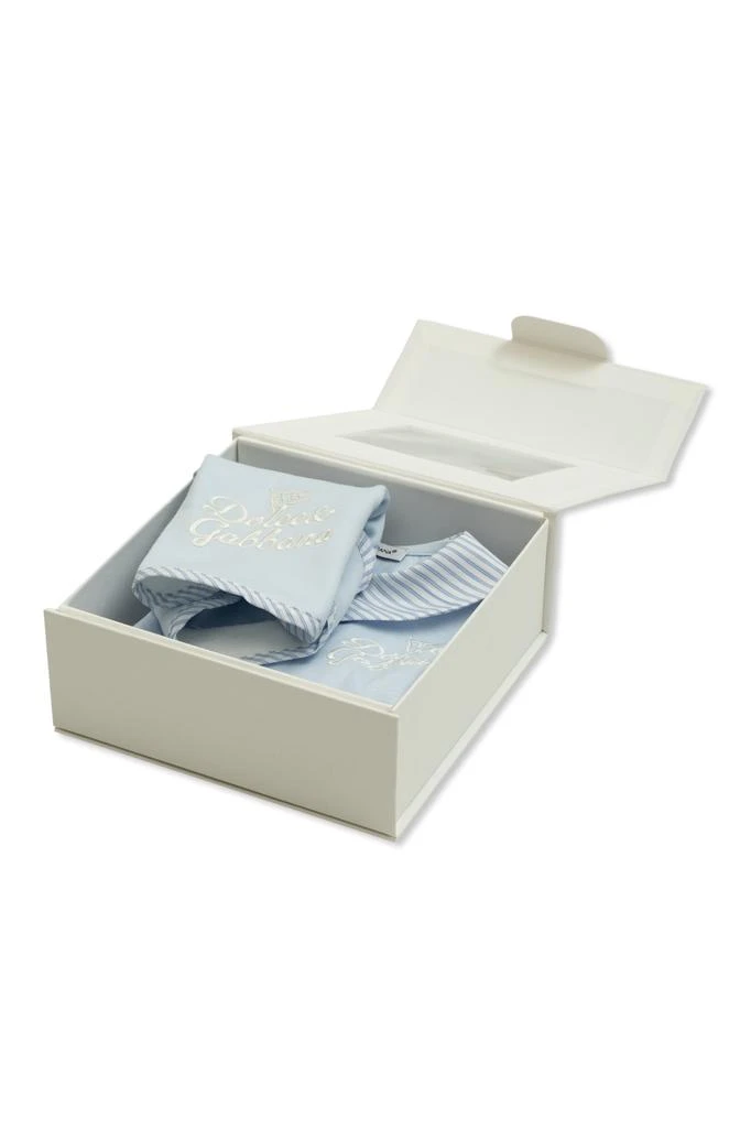 Dolce & Gabbana Set: Baby Onesie and Bib 5