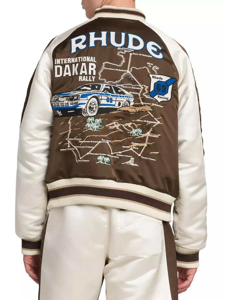 Rhude Crepe Satin Souvenir Jacket 5