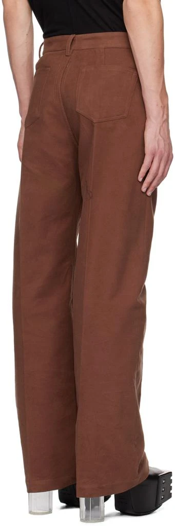 Rick Owens Brown Porterville Geth Jeans 3