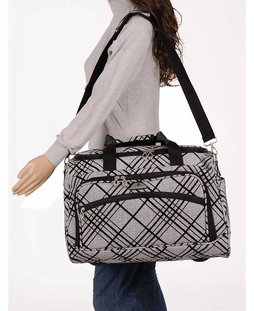 American Flyer Stripes 5 Piece Spinner Luggage Set 5