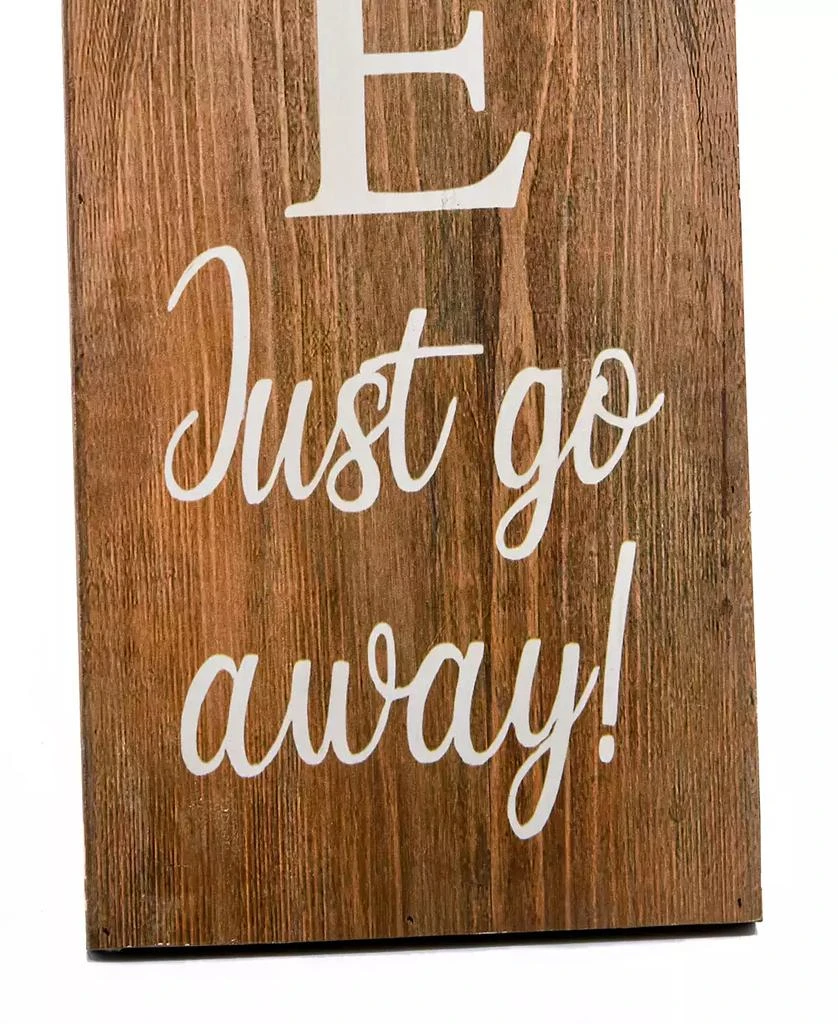 National Tree Company 39" Halloween "Unwelcome" Porch Sign 4