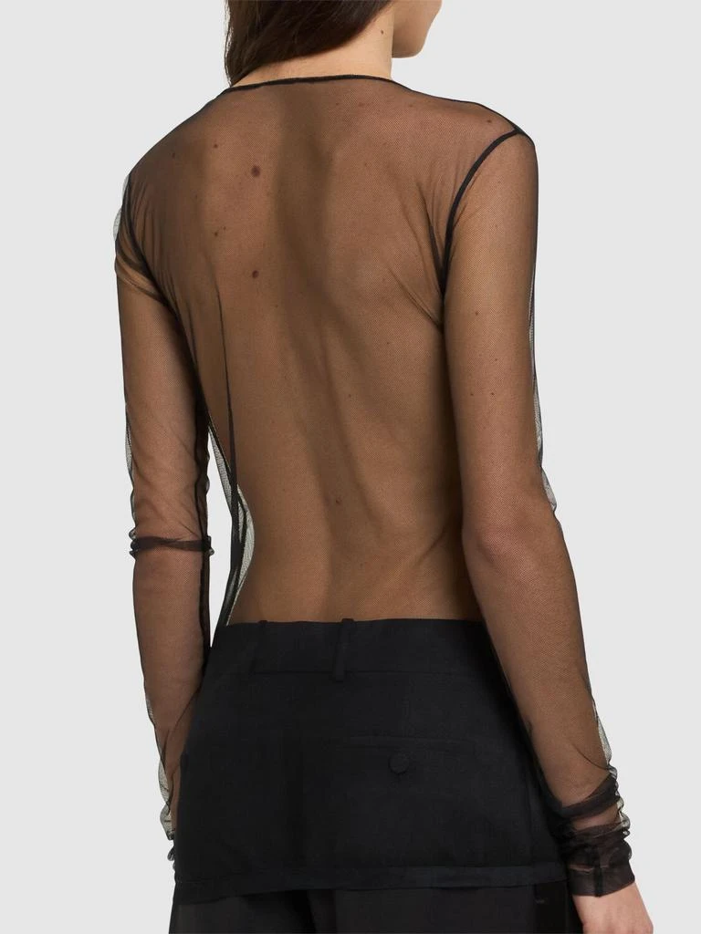 ANN DEMEULEMEESTER Fiene Embroidered Tulle Top 2