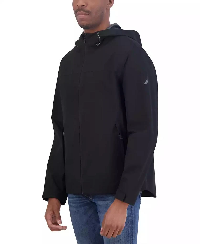 Nautica Men's Packable Full-Zip Hooded Jacket 3