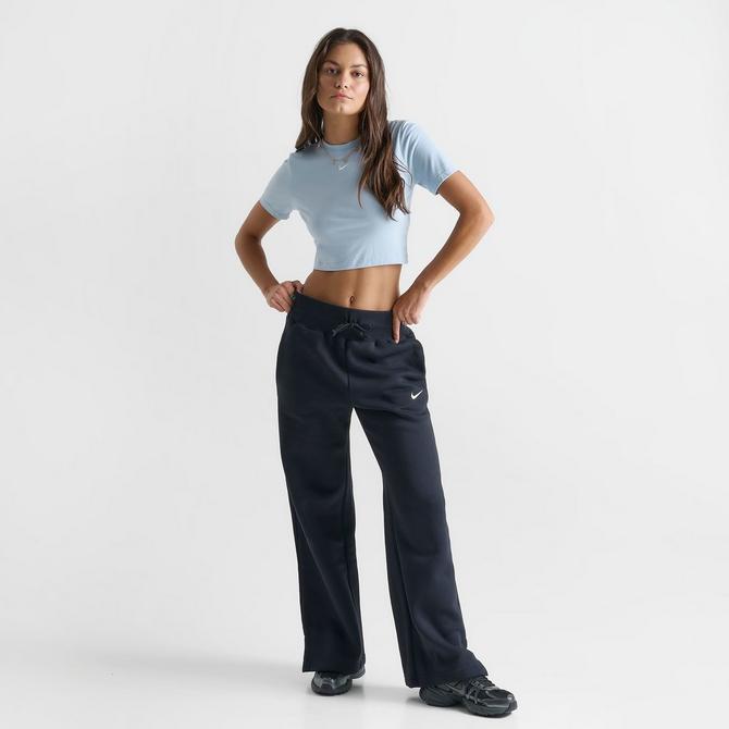 NIKE Women's Nike Sportswear Phoenix Fleece High-Waisted Wide-Leg Sweatpants