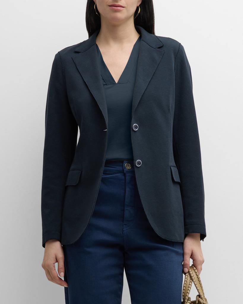 Eleventy Double-Vented Single-Breasted Blazer