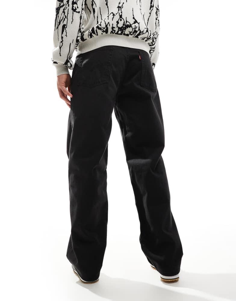 Shop Levi's 578 baggy fit jeans in black on Sale at BeyondStyle