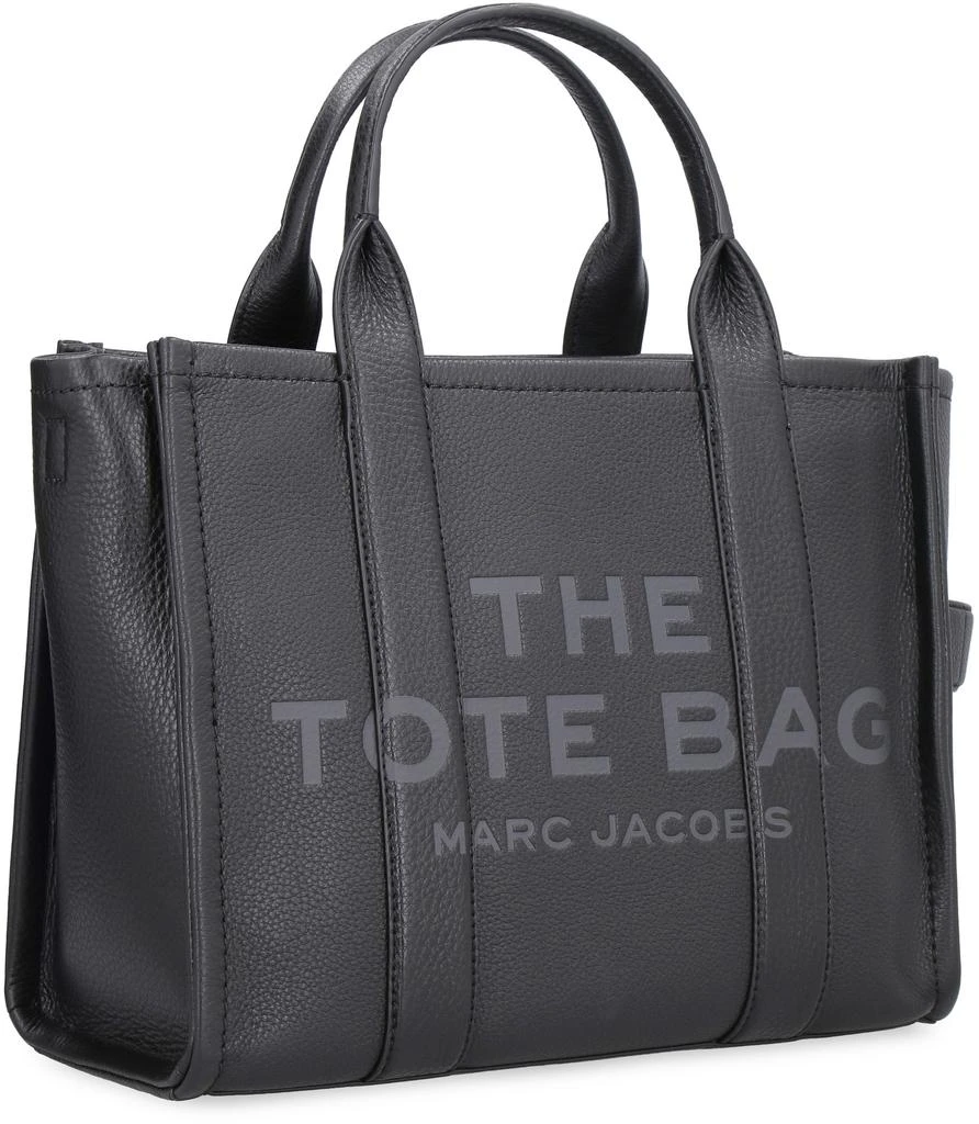 Marc Jacobs BLACK LEATHER MEDIUM THE TOTE BAG HANDBAG 3