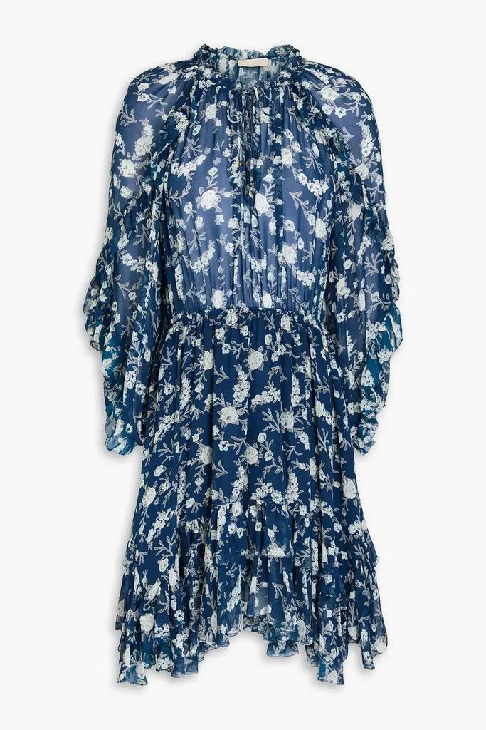 ulla johnson adeline silk midi dress Ulla Johnson Adeline Dress in Idalia