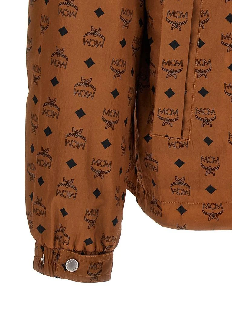 MCM Mcm Jacket With Logo Print 4