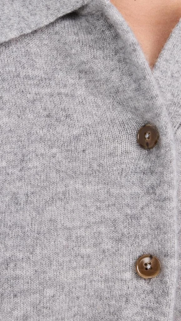 White + Warren Cashmere Button Polo 5