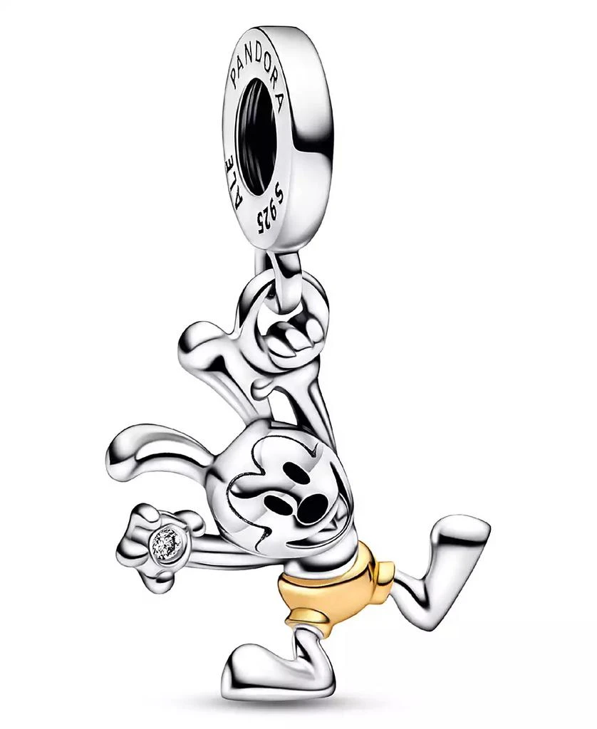 PANDORA Lab-Grown Diamond Disney 100th Anniversary Oswald Dangle Charm 1