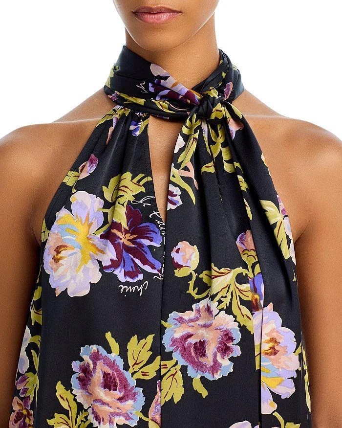 Cinq à Sept Harlow Silk Halter Top 4