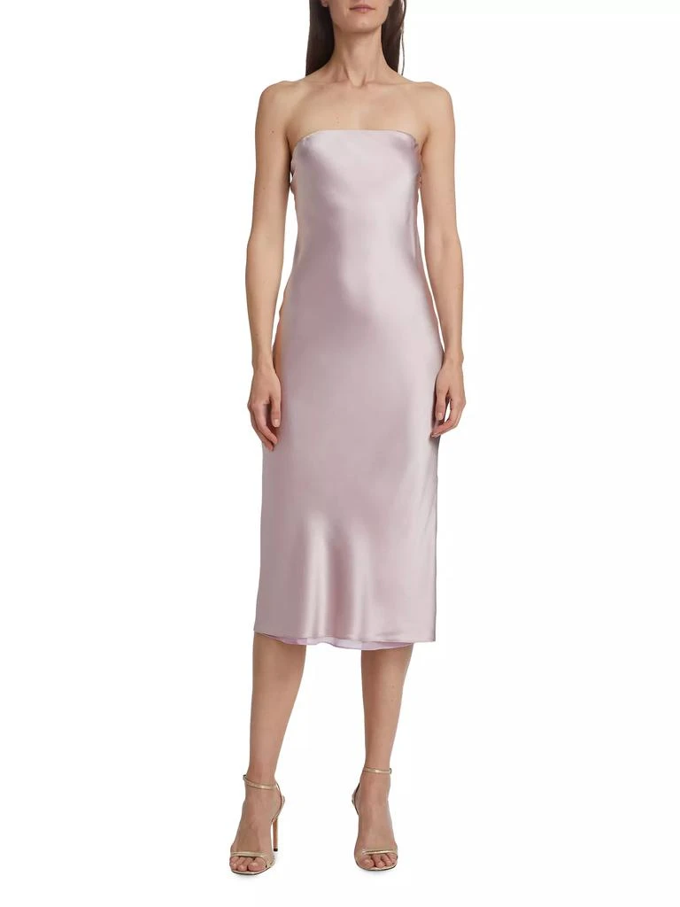Amanda Uprichard Shiran Silk Midi-Dress 3