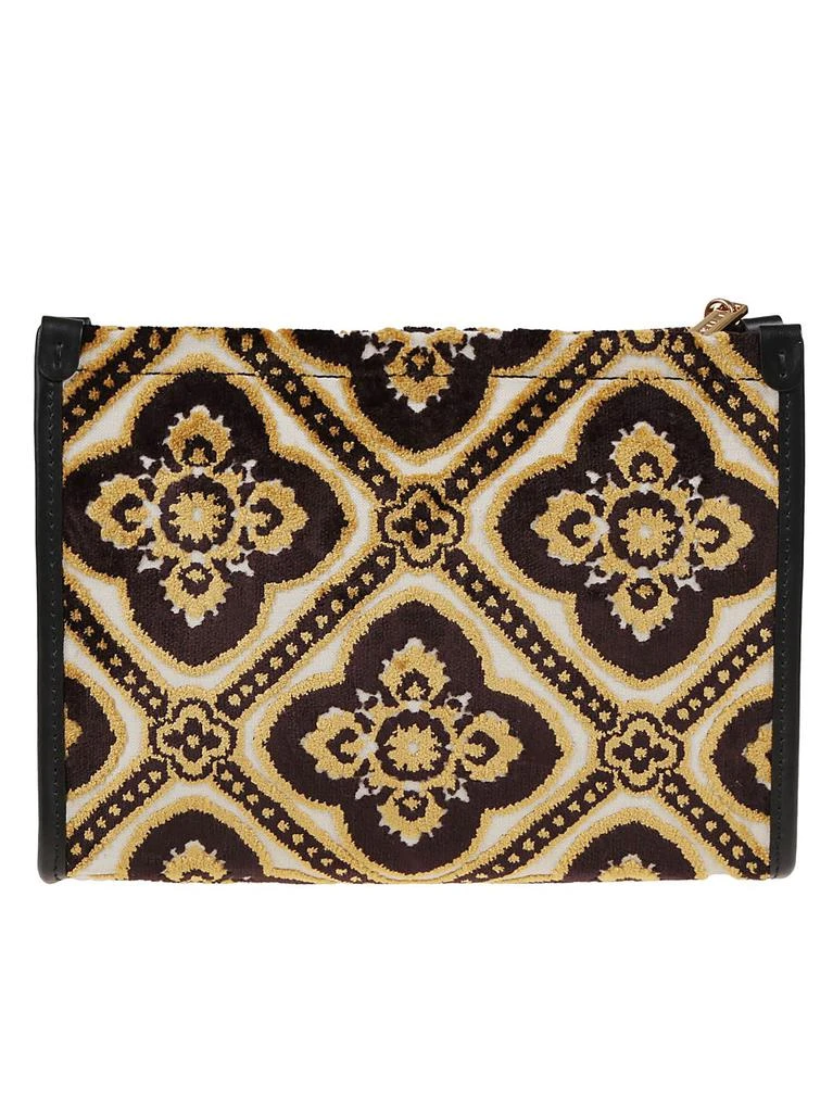 ETRO Etro Logo-Embroidered Zipped Makeup Bag 2
