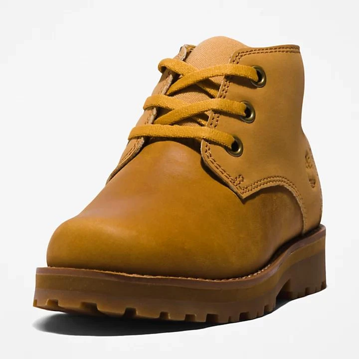 Timberland Courma Kid Chukka Boot for Youth in Yellow 9