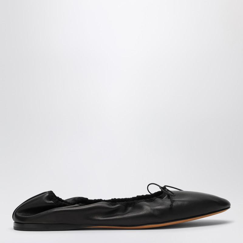 【送料&関税込】The Row Hereditas Bow Detailed Ballet Flats The Row The Row Hereditas Bow Detailed Ballet Flats - Shoes