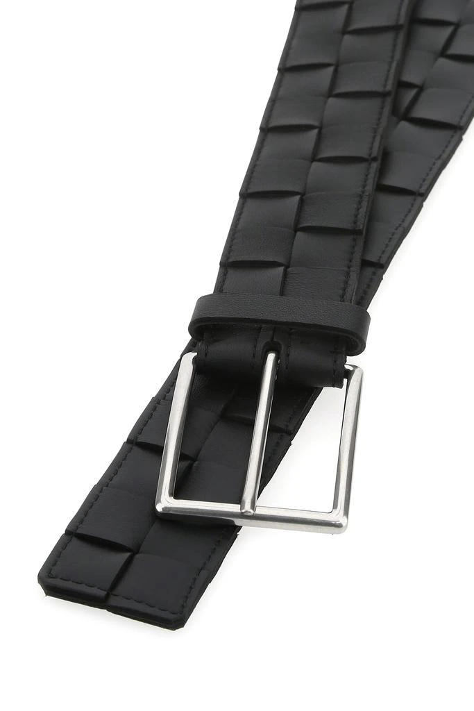 Bottega Veneta Black leather belt 4