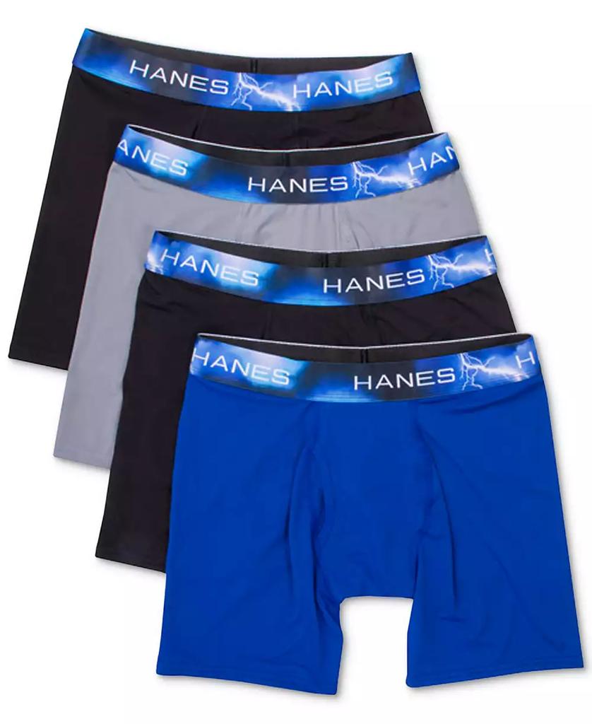 Hanes Men's Classics Ultimate® X-Temp® 4-Pk. Moisture-Wicking Mesh Boxer Briefs