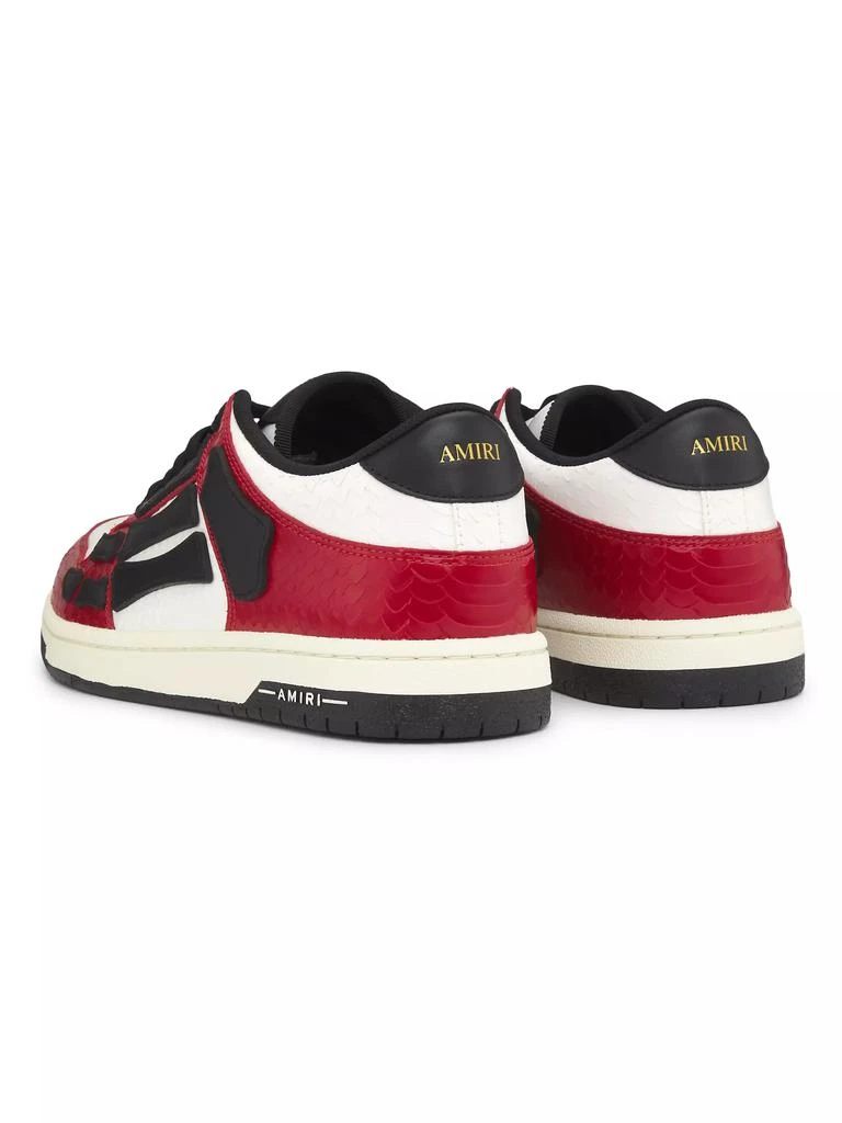 AMIRI Skel Leather Low-Top Sneakers 3