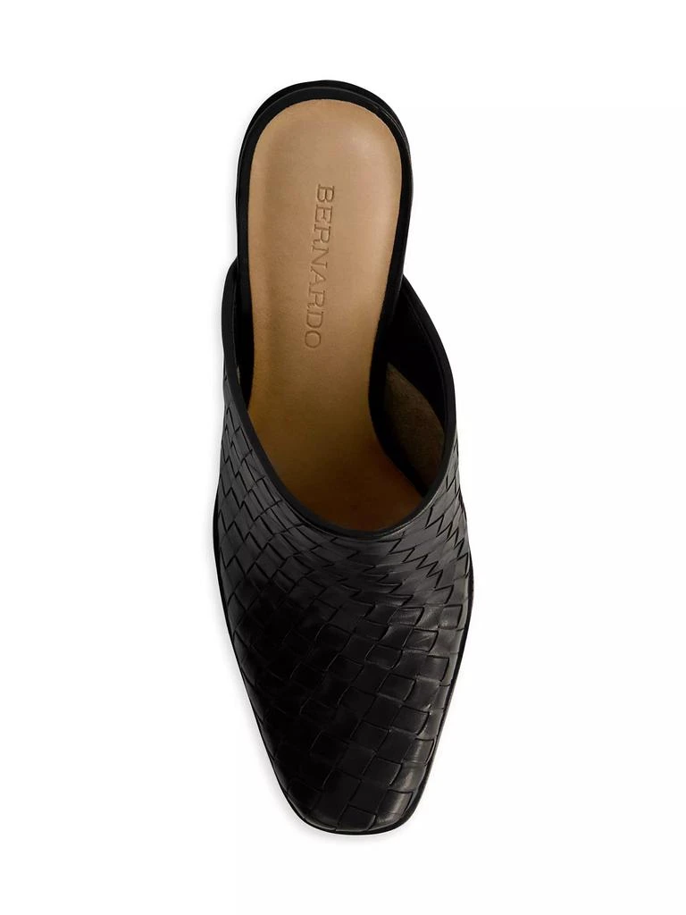 Bernardo Britt Woven Heeled Mules 3