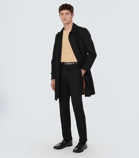 Burberry Embroidered cotton jersey T-shirt 2