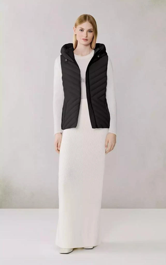 Soia & Kyo Women's Estelle-Vest Stretch Down Belted Vest 2