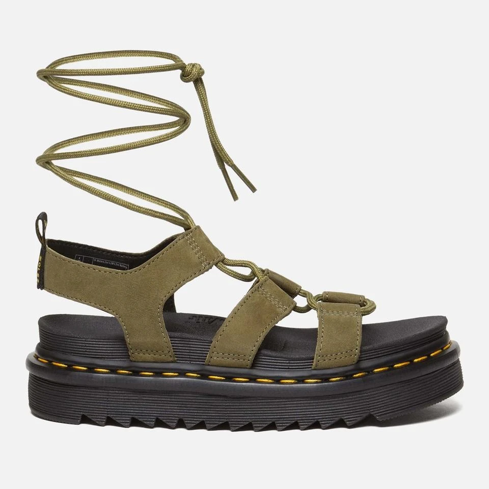 Dr. Martens DR. MARTENS WOMEN'S NARTILLA SUEDE GLADIATOR SANDALS 1