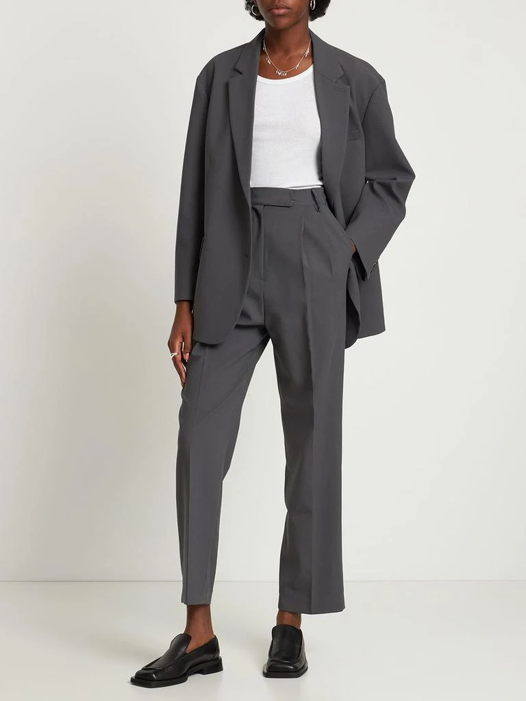 The Frankie Shop Bea High Waisted Twill Pants 1