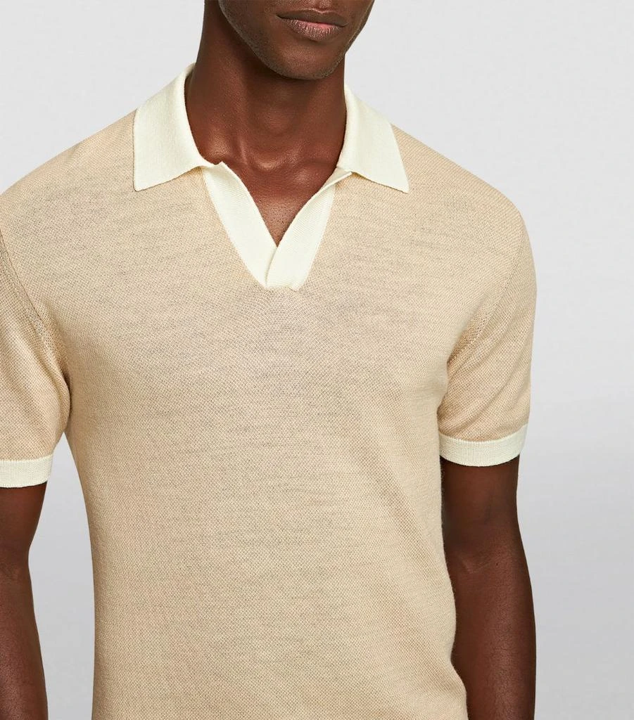 ORLEBAR BROWN Contrast-Trim Horton Polo Shirt 6