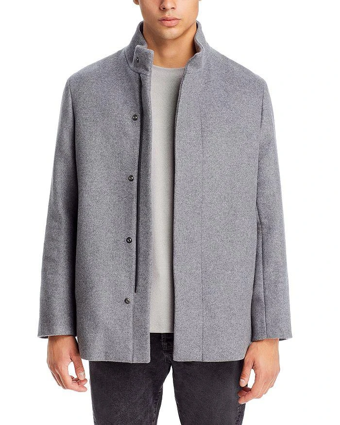 Theory Clarence Wool Melton Coat 5