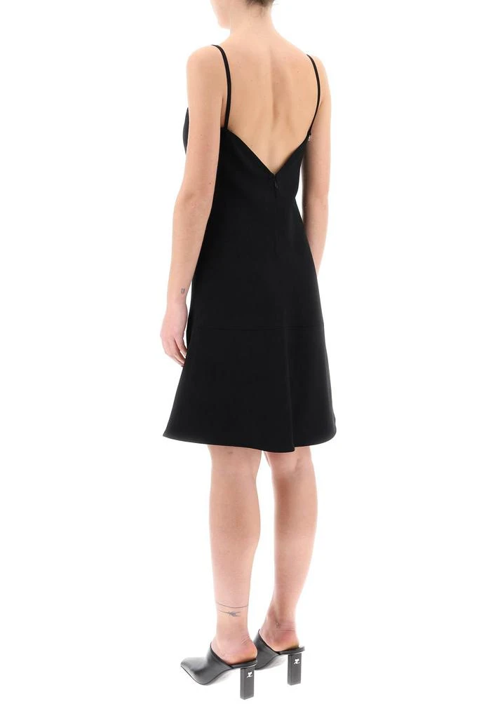 courreges ellipse sleeveless mini dress 3