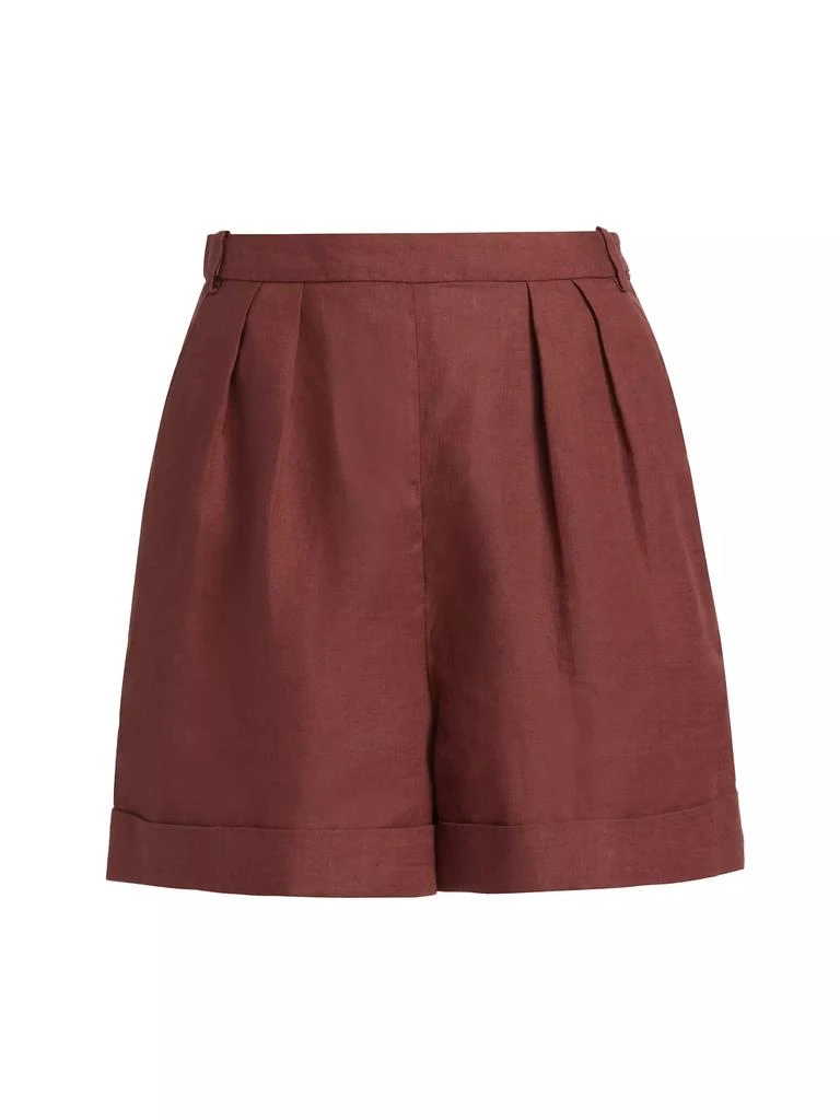 Loro Piana Pawel Linen Shorts 1