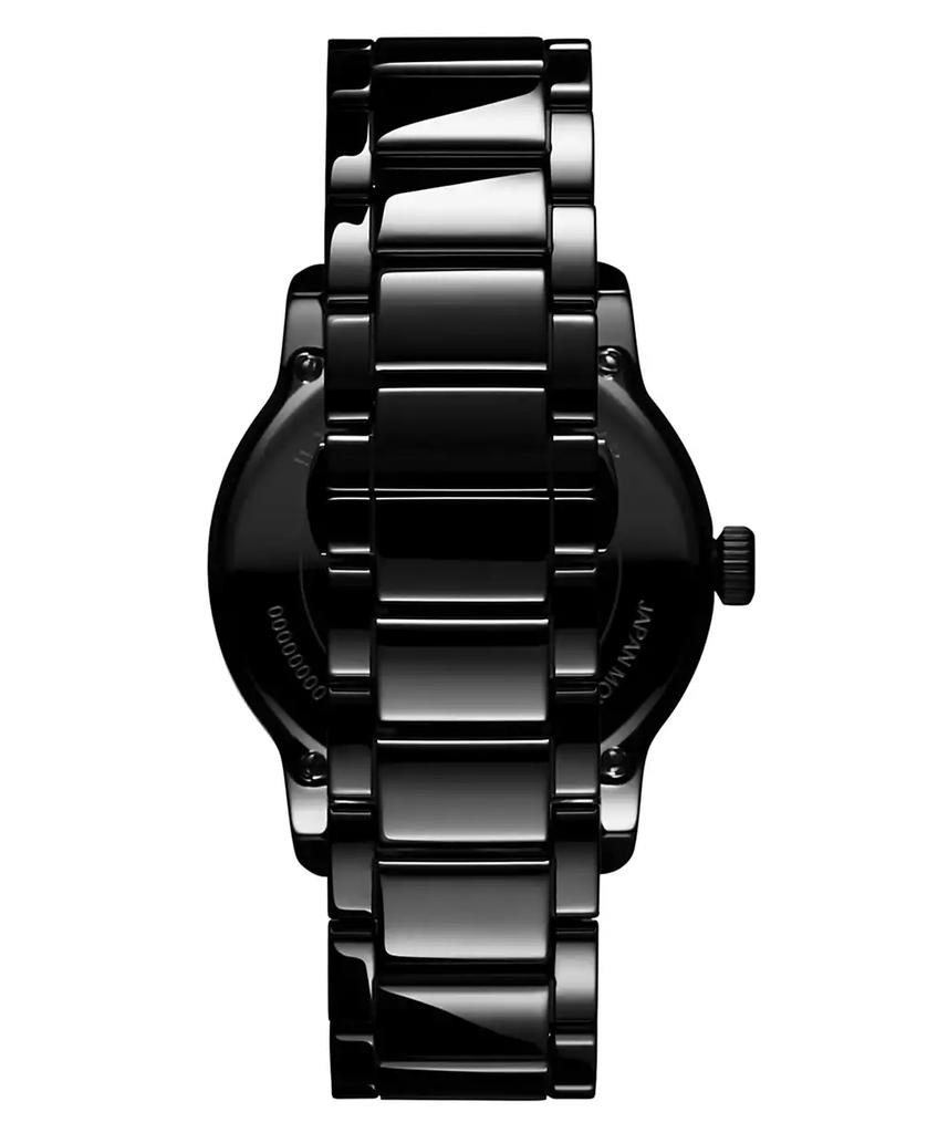 MVMT Men's Classic II Black Ceramic Bracelet Watch ,44mm