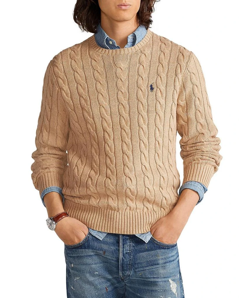 Ralph Lauren Cable Knit Cotton Sweater 1