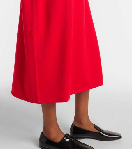 Jardin des Orangers Cotton, silk and cashmere maxi dress 5