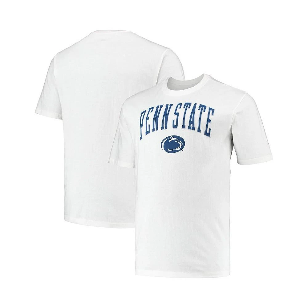 Champion Men's White Penn State Nittany Lions Big Tall Arch Over Wordmark T-Shirt 1