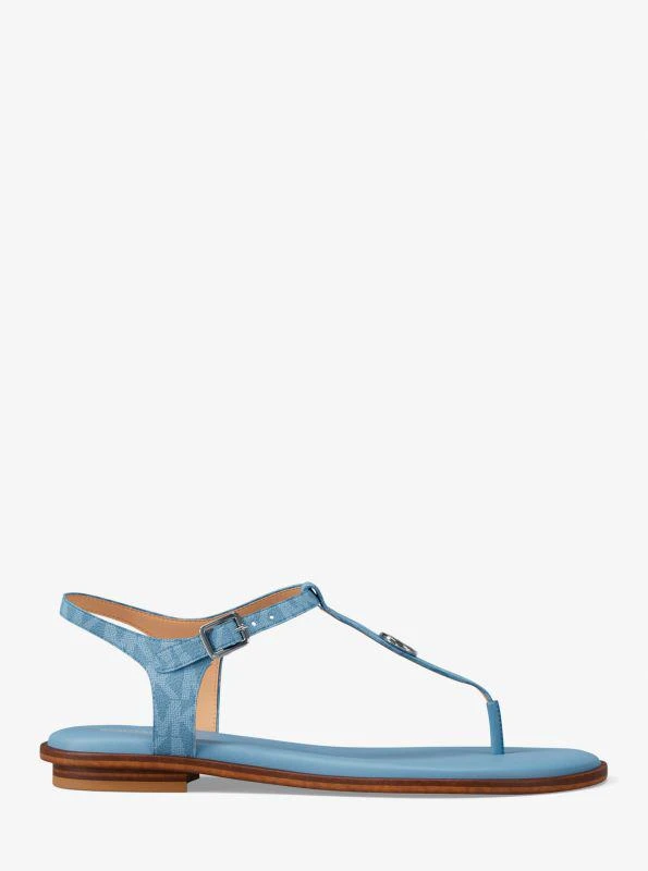 Michael Kors Mallory Signature Logo T-Strap Sandal 2