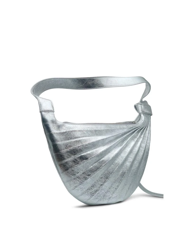 Sabrina Zeng Chiaroscuro Hammock Sling Bag Silver 2