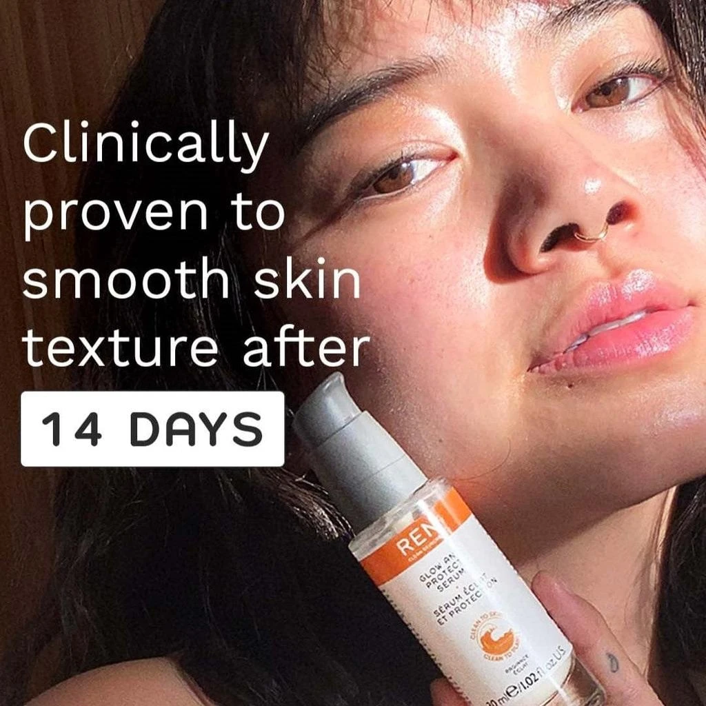 REN Clean Skincare Radiance Glow And Protect Vitamin C Serum 2