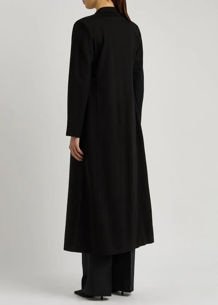 Harris Wharf London Double-breasted woven coat 3