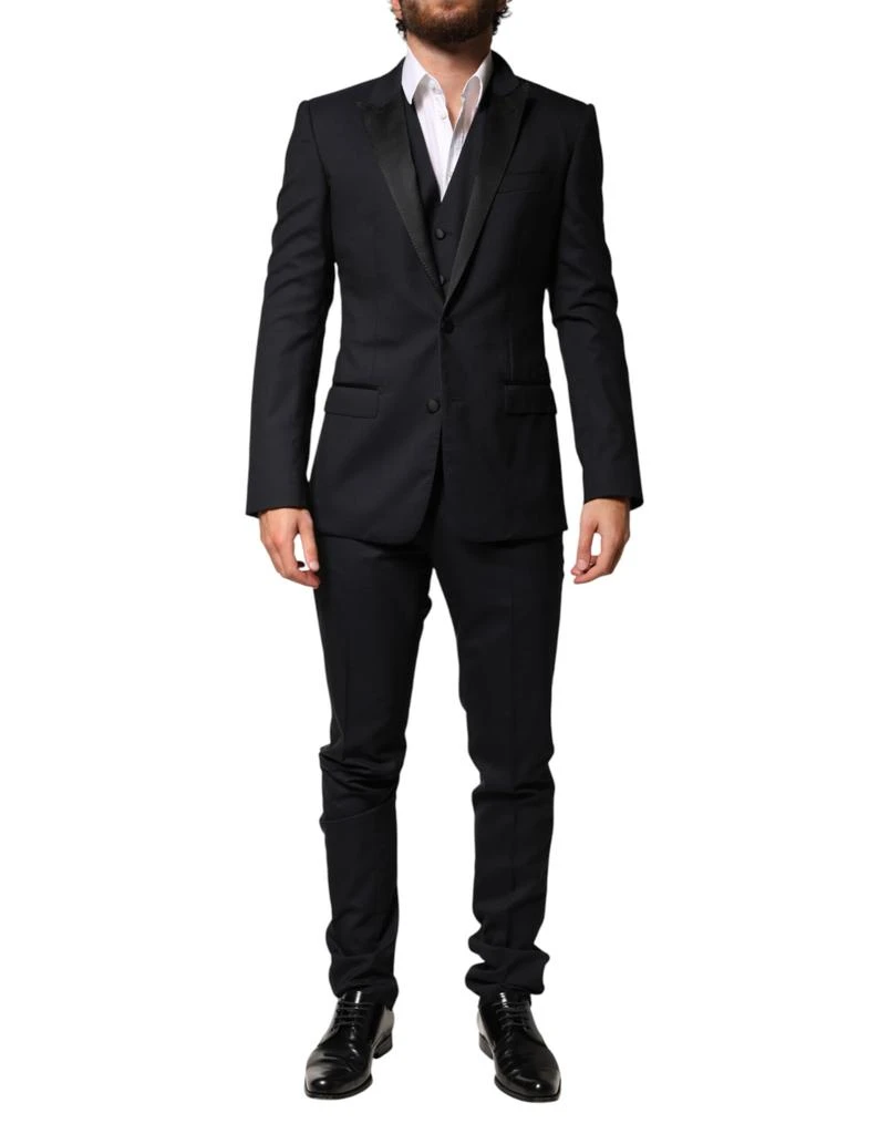 Dolce 
Gabbana Wool Single Breasted 3 Piece Men Men
s Suit