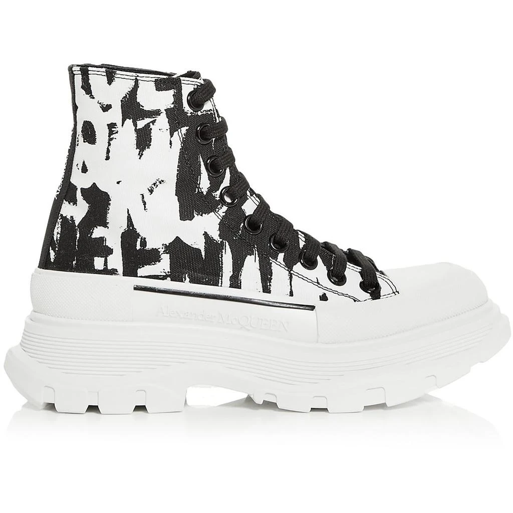 Alexander McQueen Tread Slick Womens High Top Trainer Casual And Fashion Sneakers 2