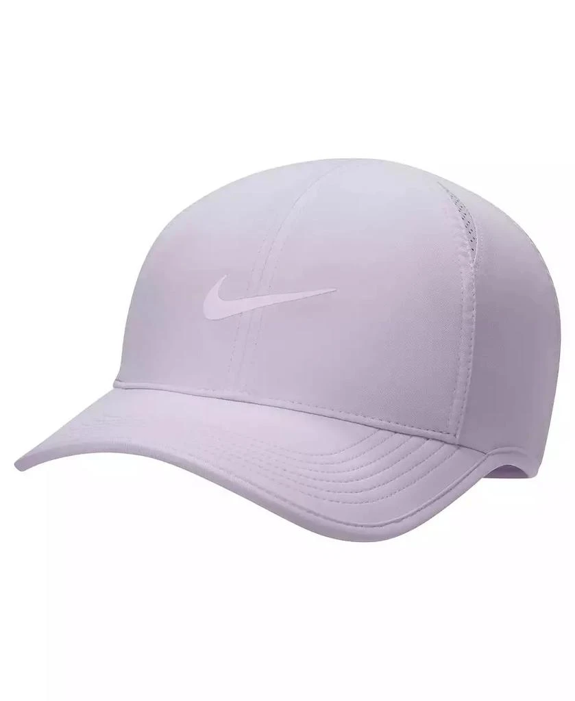 NIKE Lavender Featherlight Club Performance Adjustable Hat 1