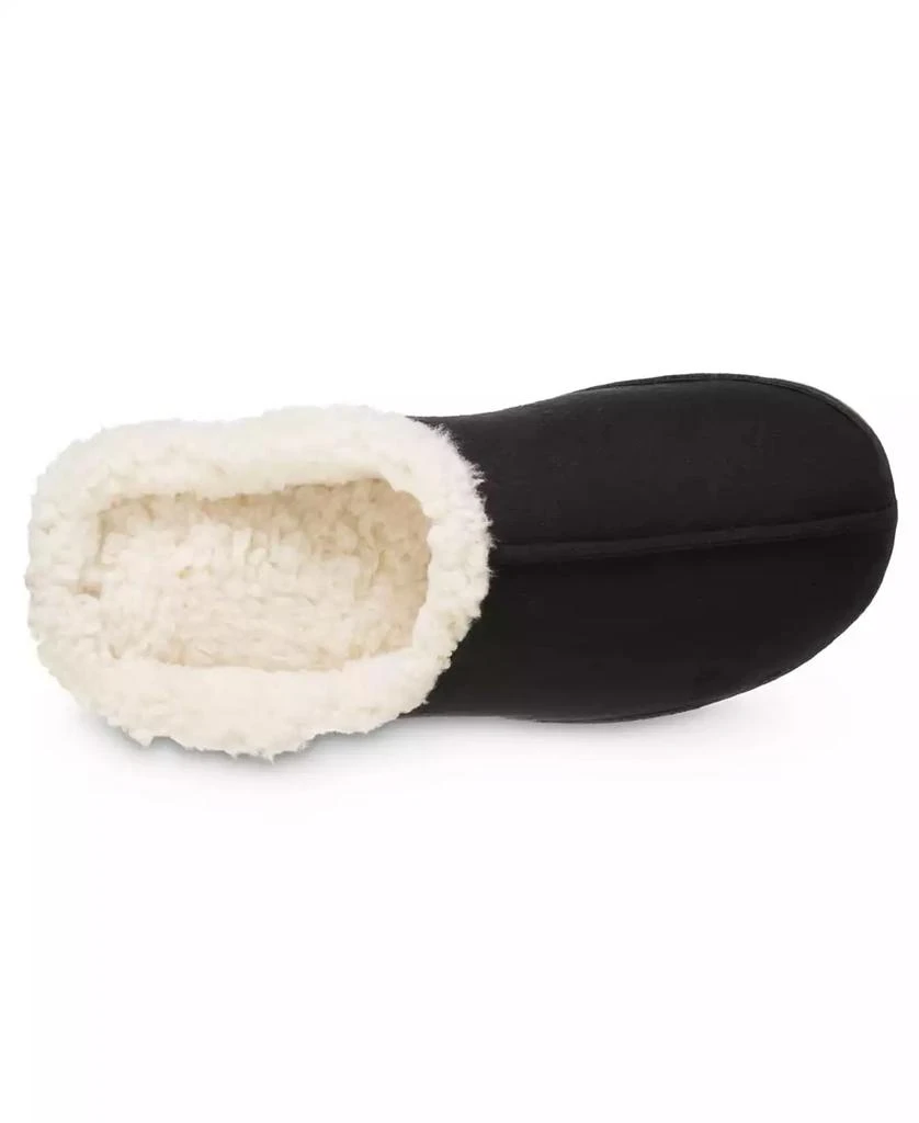 Isotoner Signature Women's Microsuede Rory hoodback Comfort Slippers 4