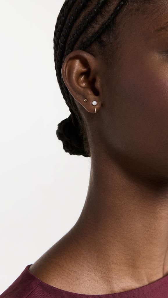 Zoe Chicco 14k Gold 3mm Ball Stud Earrings